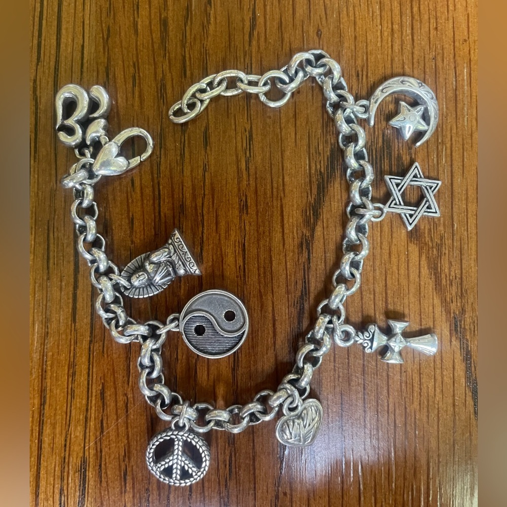 Brighton Faith charm Braclet